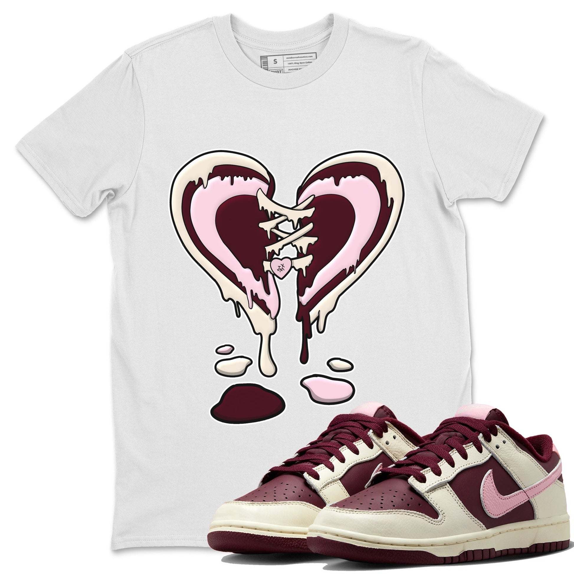 Melting Heart Unisex Tops - Dunk Valentines Day