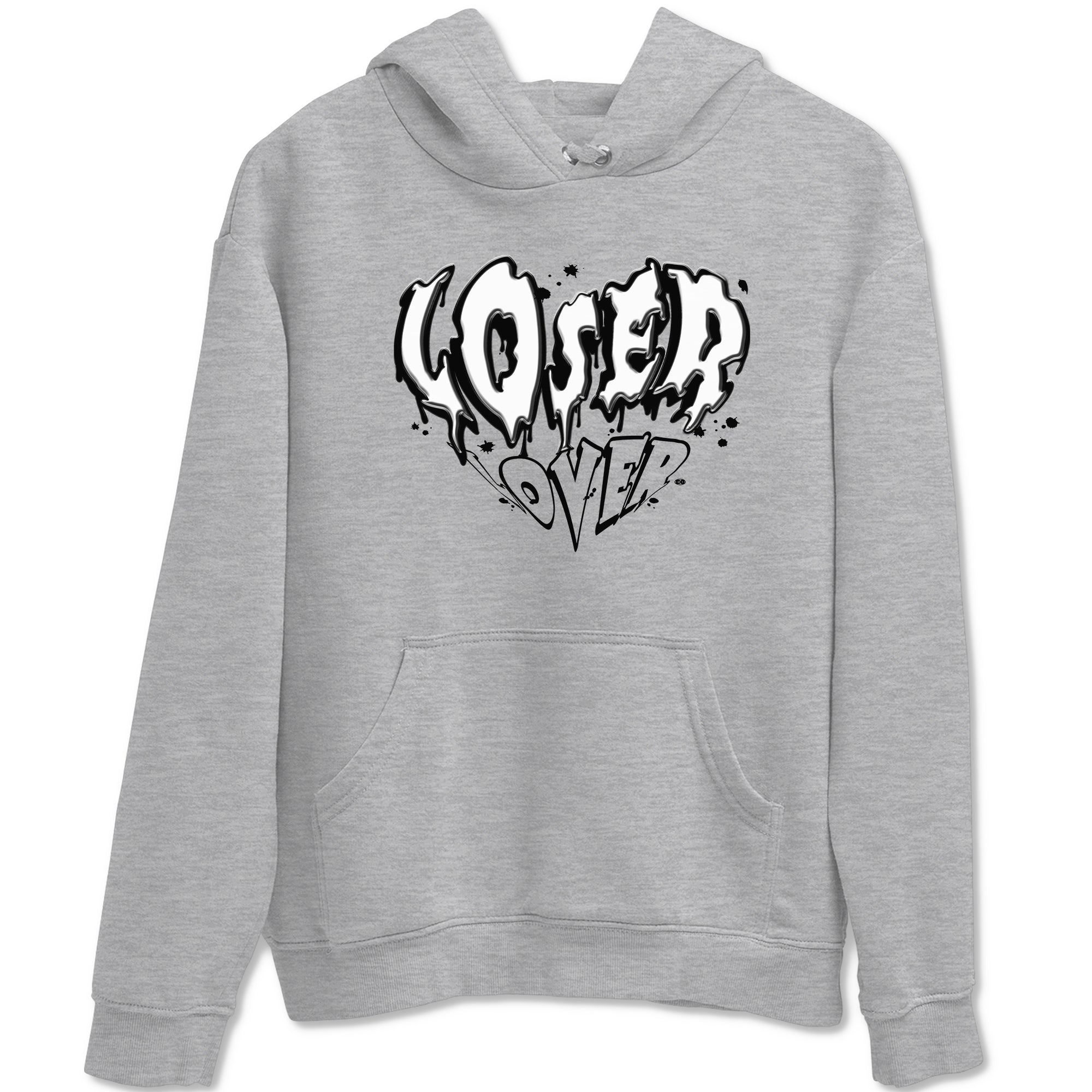 Melting Loser Lover Sneaker Tees - Air Jordan 4 White Thunder