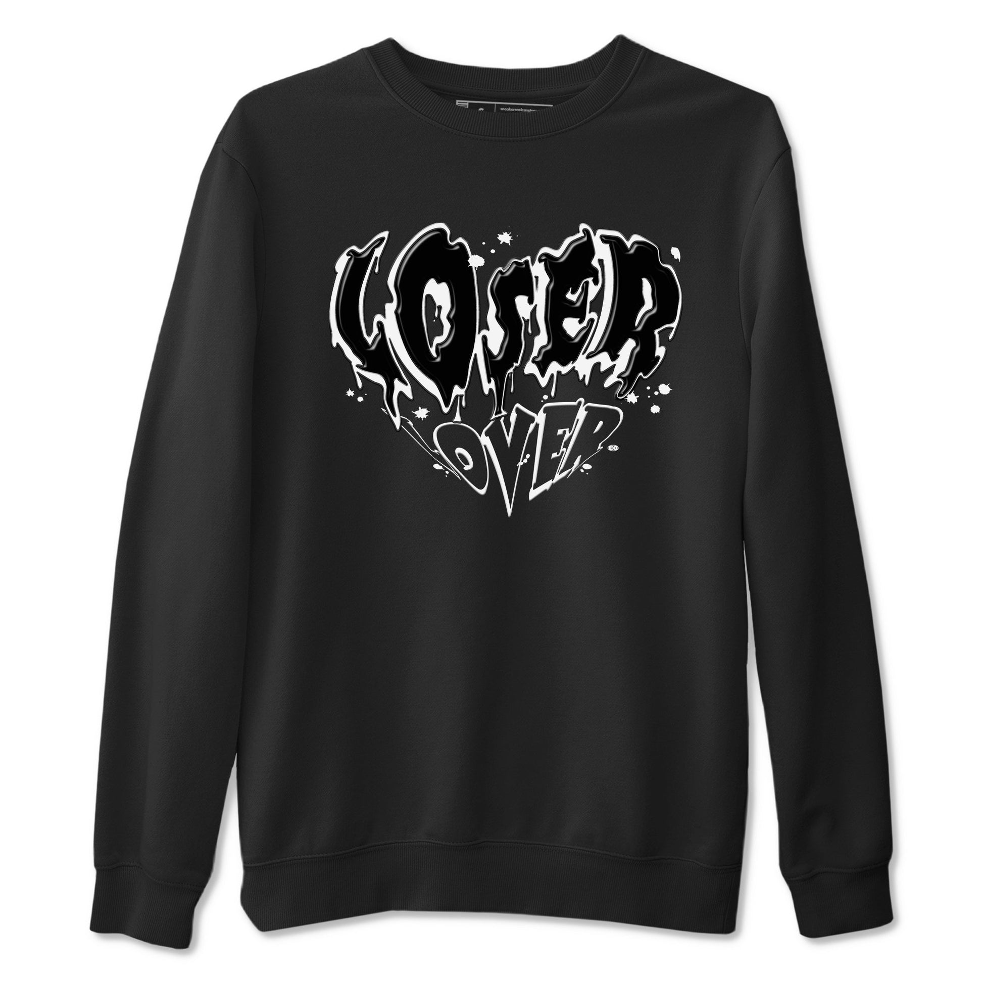 Melting Loser Lover Sneaker Tees - Air Jordan 4 White Thunder