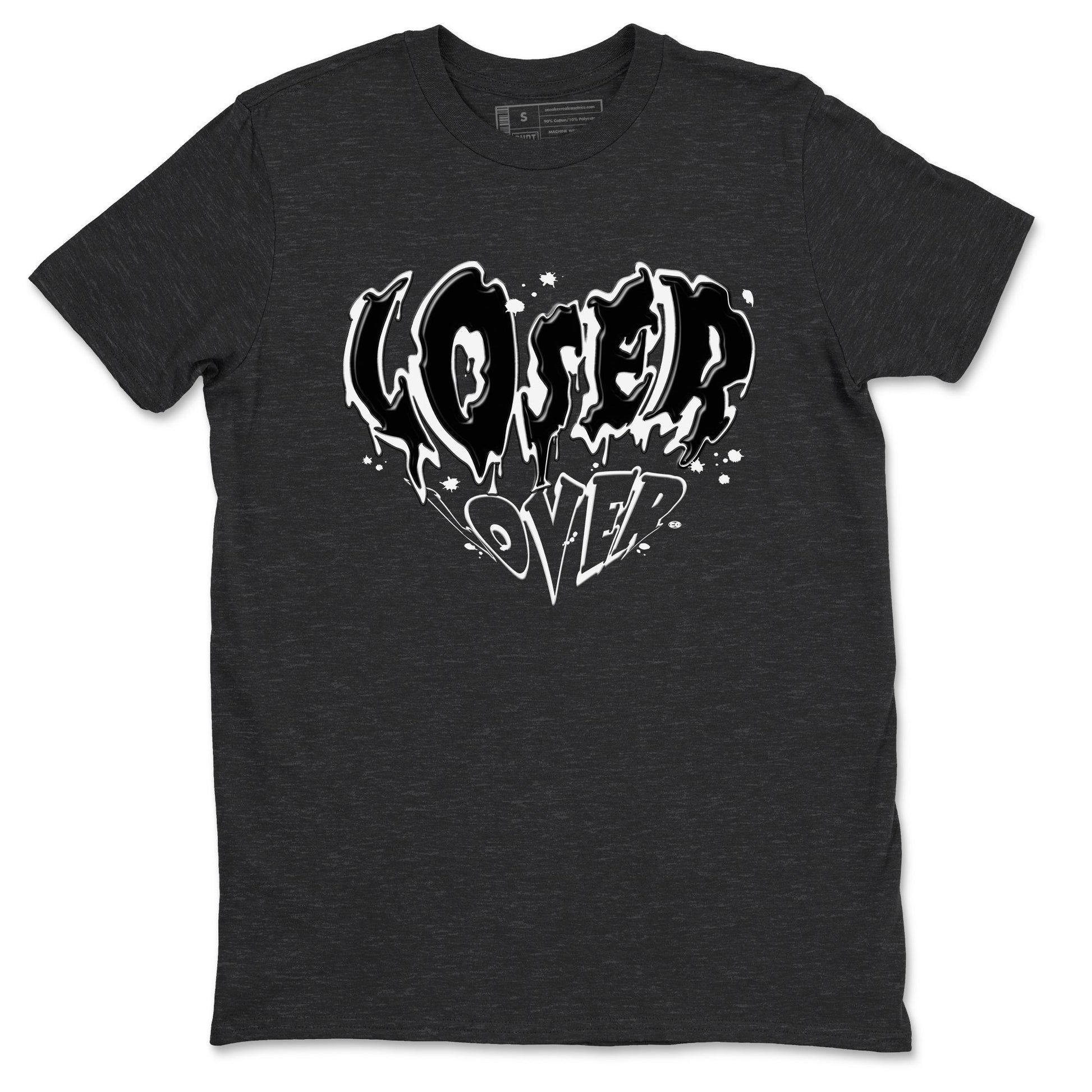Melting Loser Lover Sneaker Tees - Air Jordan 4 White Thunder