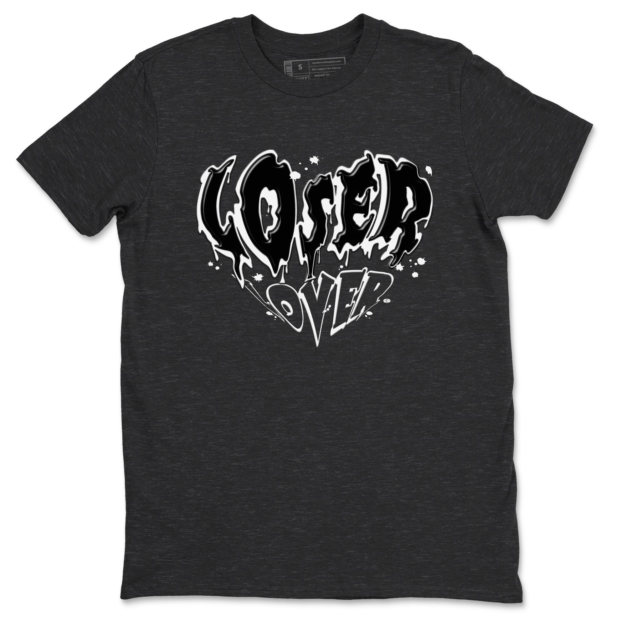 Melting Loser Lover Sneaker Tees - Air Jordan 4 White Thunder