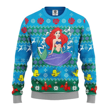Mermaid Ugly Christmas Sweater Amazing Gift Idea Thanksgiving Gift ? Usalast