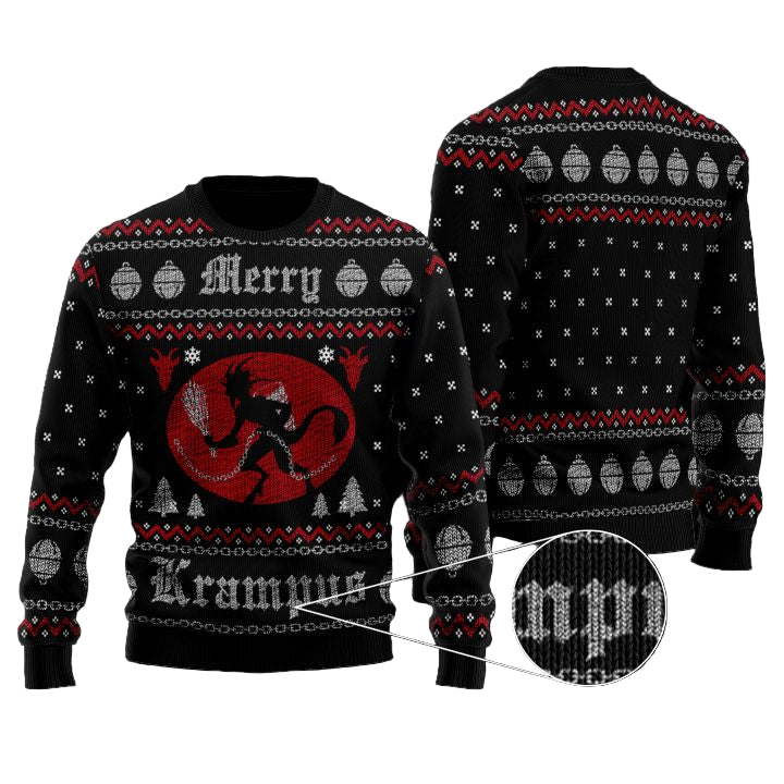 Merry Krampus Christmas Sweater ? Usalast