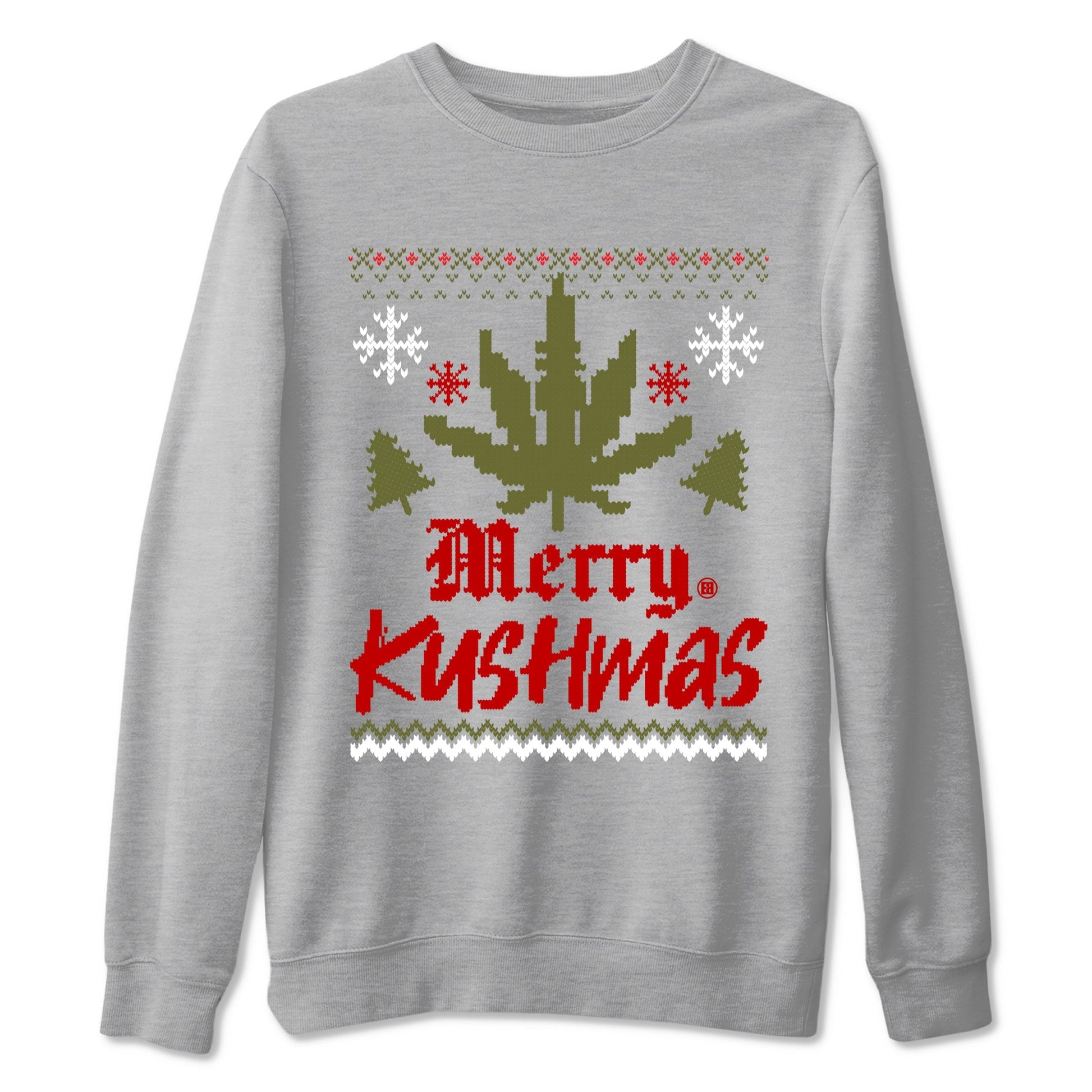 Merry Kushmas Sneaker Tees - Air Jordan 1 Travis Scott Medium Olive