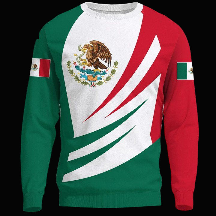 Mexico Sweater Coat Of Arms Bincjou A15 ? Usalast