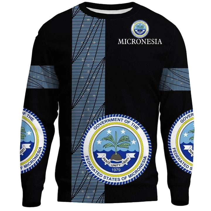 Micronesia-United Sweater Knitted Long-Sleeved Sweater A27 ? Usalast
