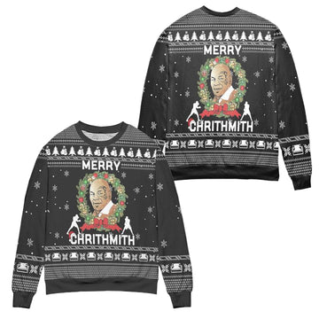 Mike Tyson Merry Chrithmith Ugly Christmas Sweater ? Usalast