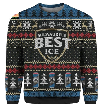 Milwaukee?s Best Ice Ugly Christmas Sweater 2022 ? Usalast