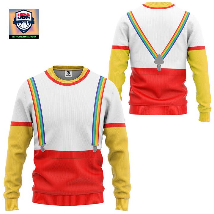 Minions Stuart Rainbow Costume Disney Ugly Christmas Sweater ? Usalast