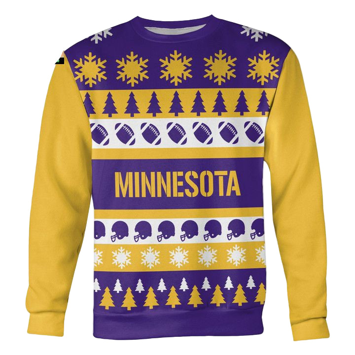 Minnesota Football Ugly Christmas Sweater ? Usalast