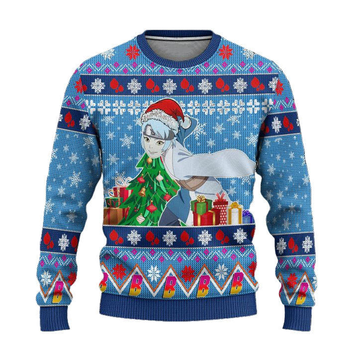 Mitsuki Anime Ugly Christmas Sweater Custom Boruto Xmas Gift ? Usalast