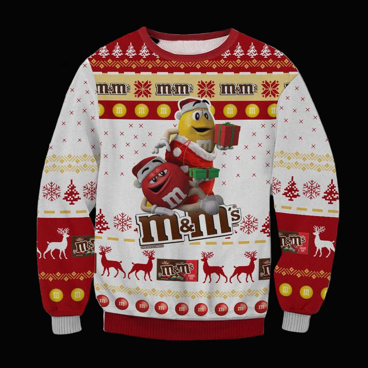 M&M chocolate Ugly Christmas Sweater 2022 ? Usalast