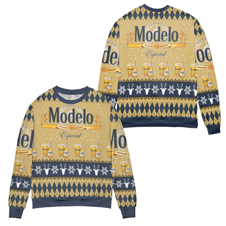 Modelo 1925 Special Reindeer Pattern Ugly Christmas Sweater ? Usalast