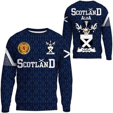 Moffat Family Crest Sweater Scottish Home ? 1991 Style A7 ? Usalast