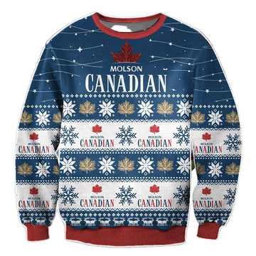 Molson Canadian Beer Ugly Christmas Sweater 2022 ? Usalast