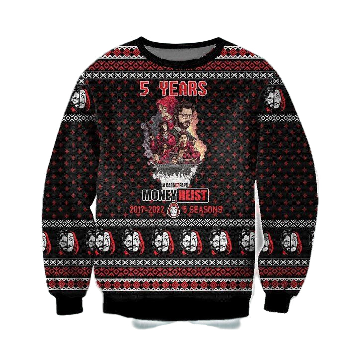 Money Heist Christmas Sweater ? Usalast