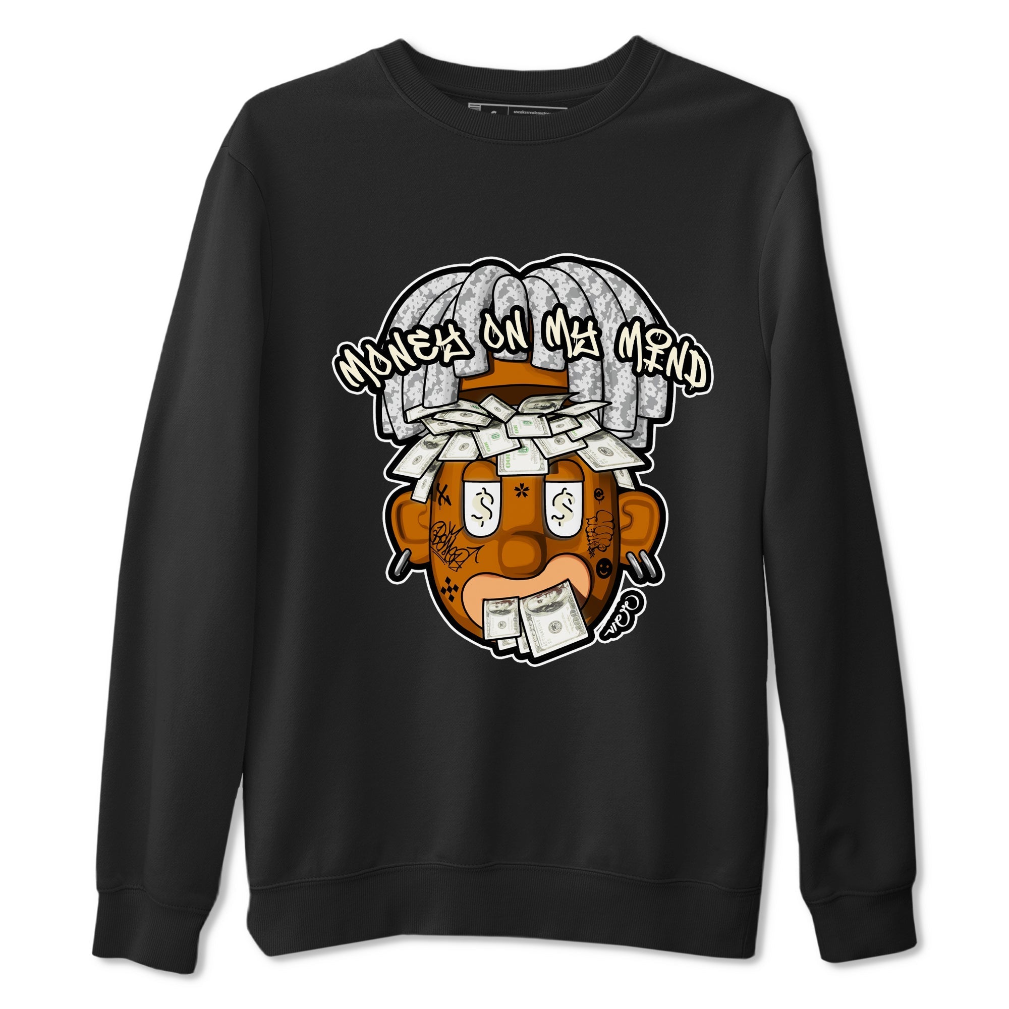 Money On My Mind Sneaker Tee - Yeezy 350 Static