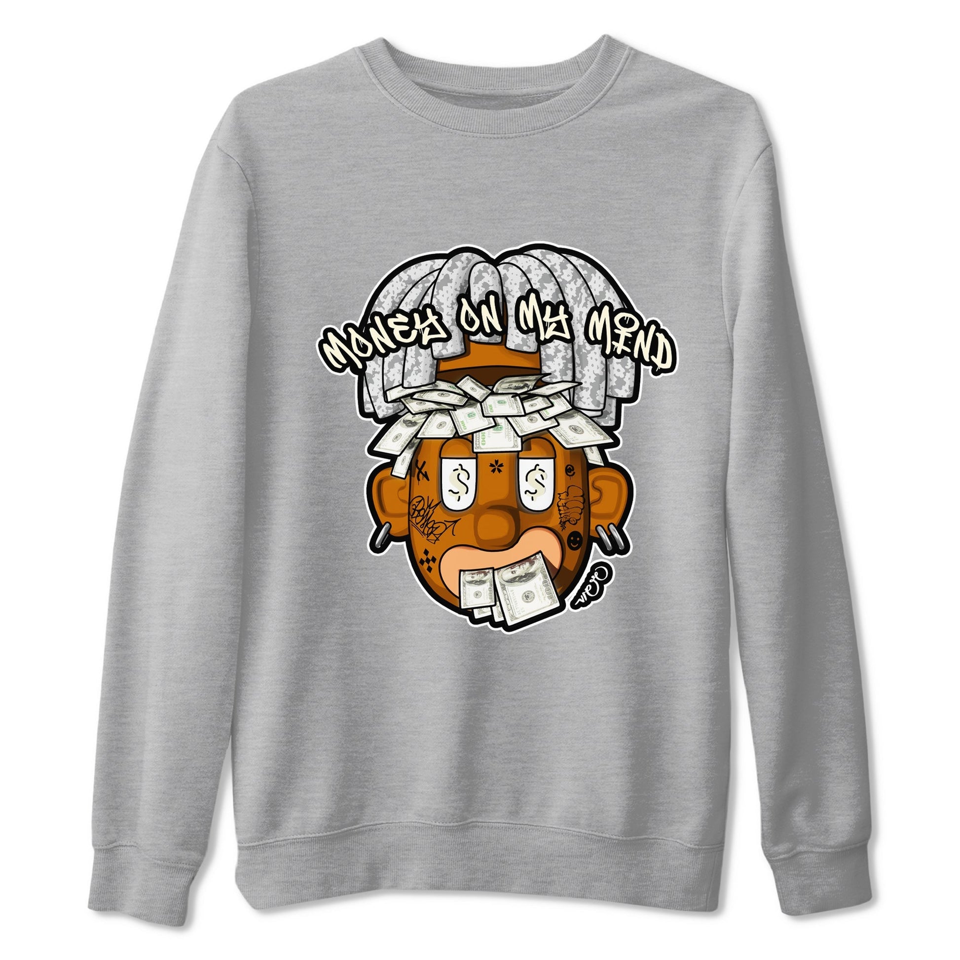 Money On My Mind Sneaker Tee - Yeezy 350 Static