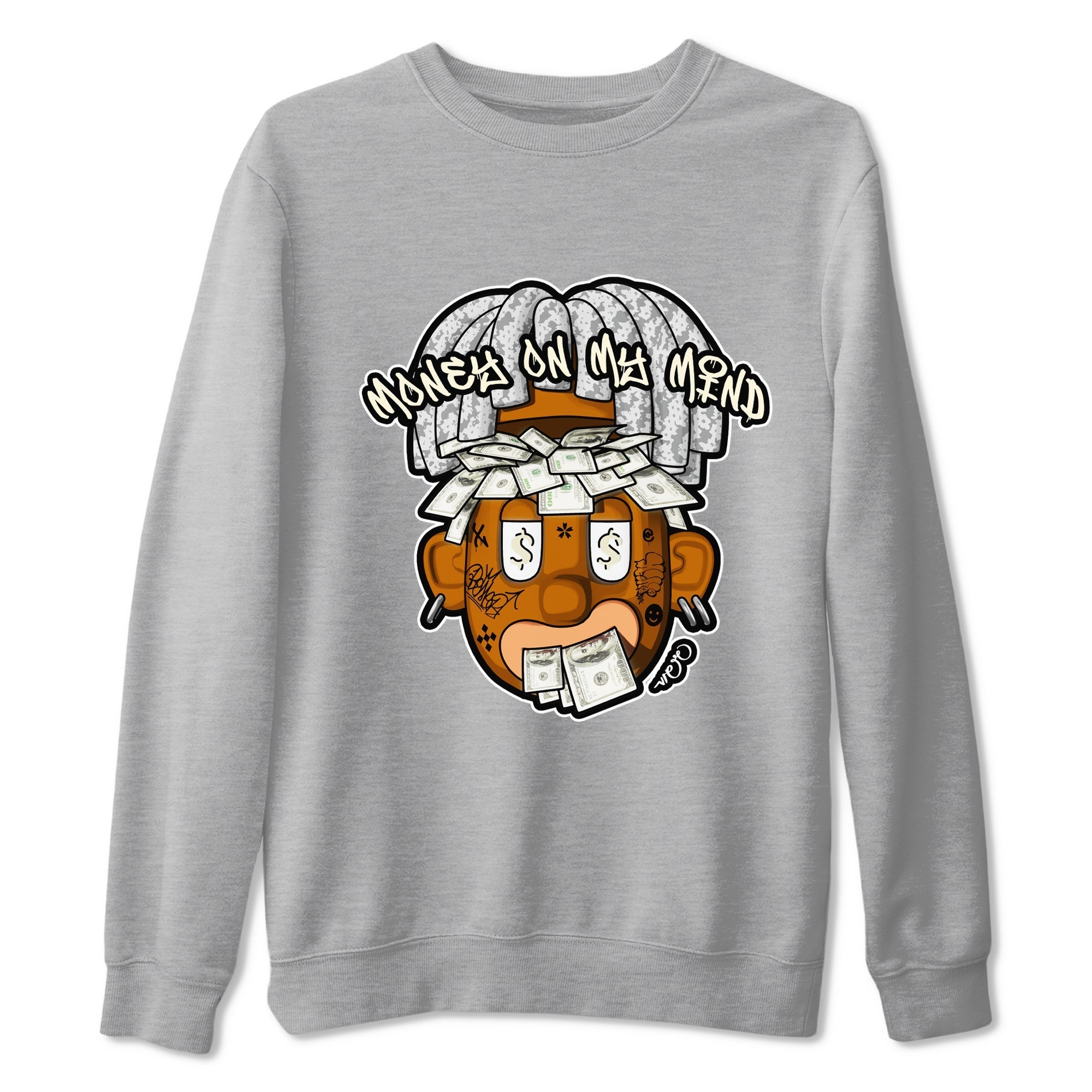 Money On My Mind Sneaker Tee - Yeezy 350 Static