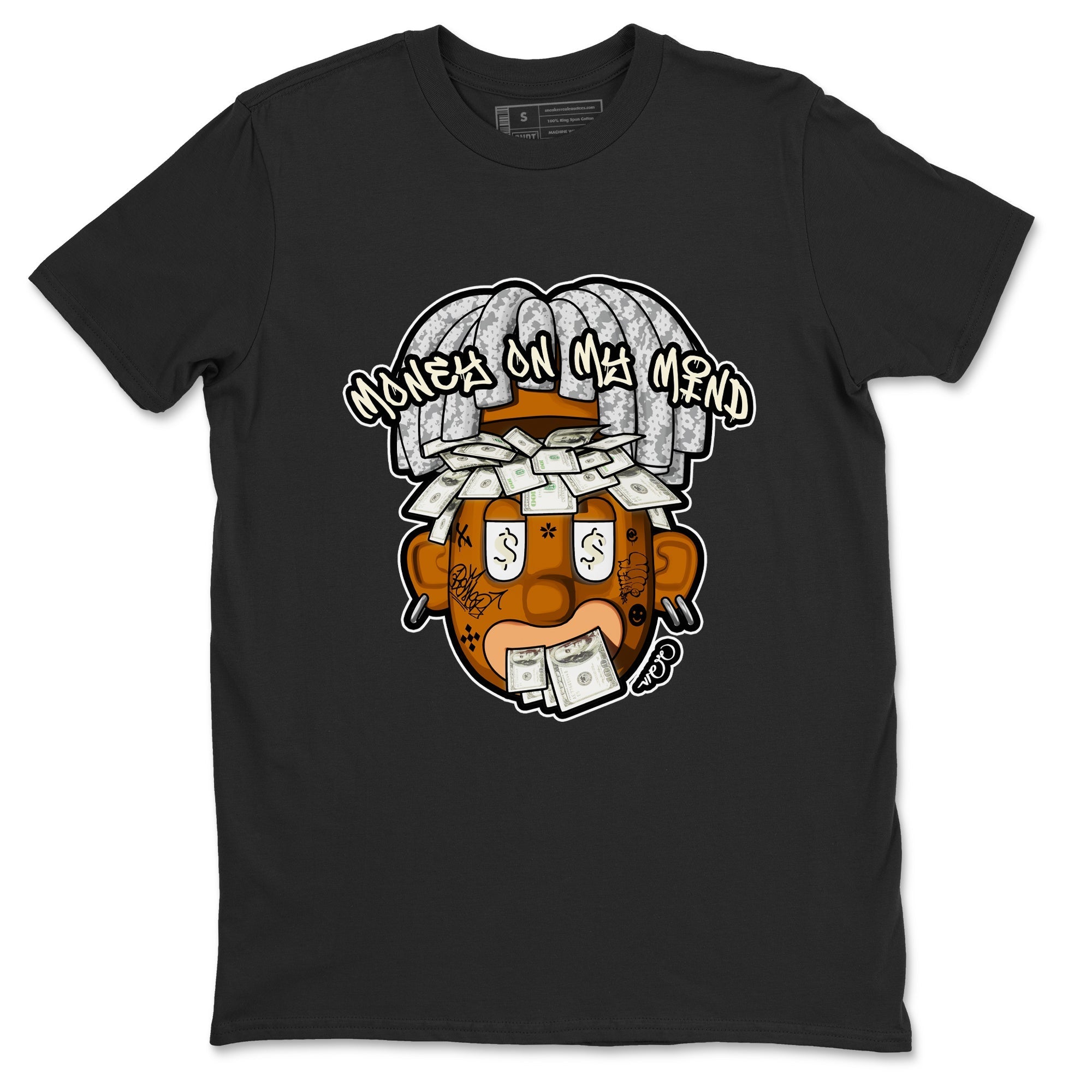 Money On My Mind Sneaker Tee - Yeezy 350 Static