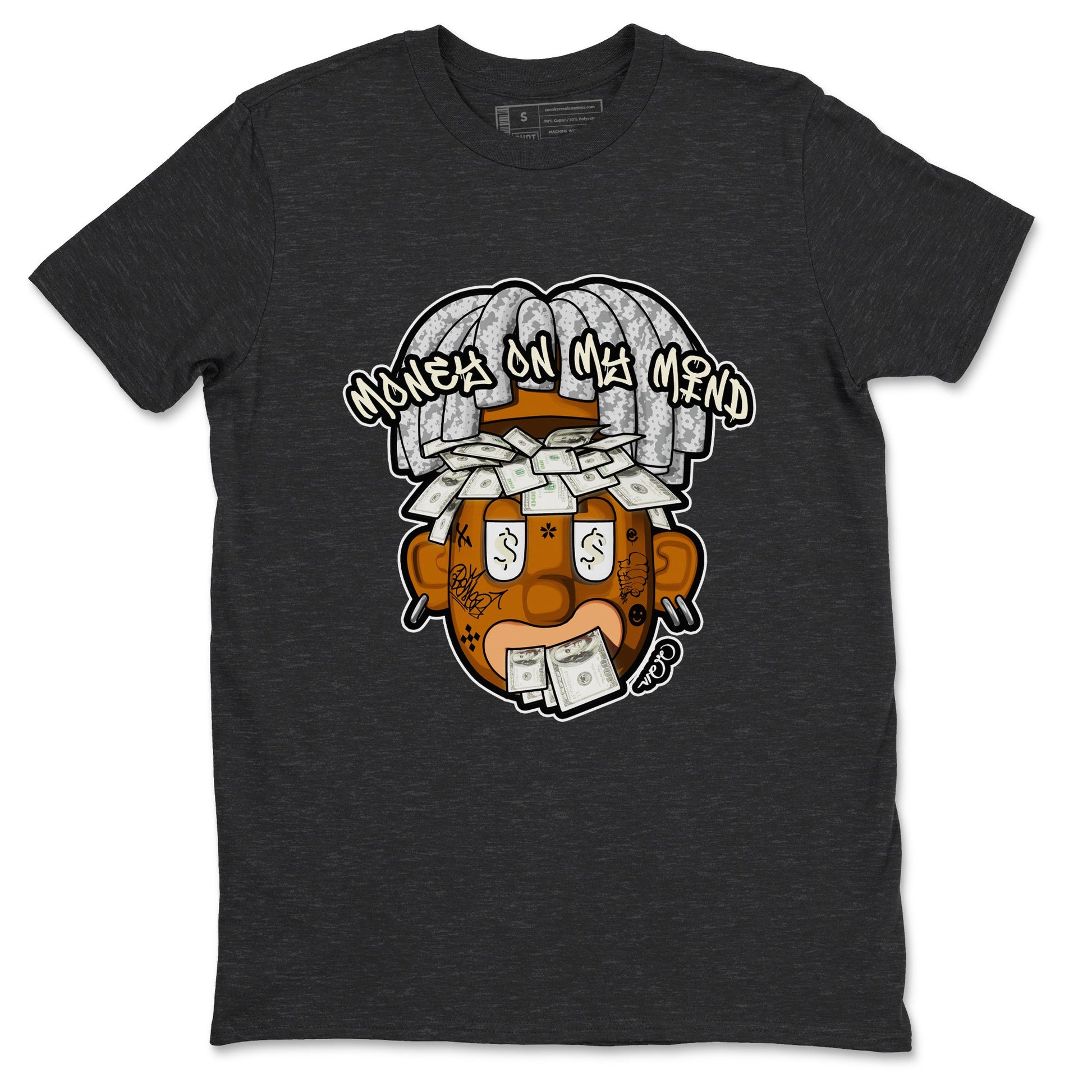 Money On My Mind Sneaker Tee - Yeezy 350 Static