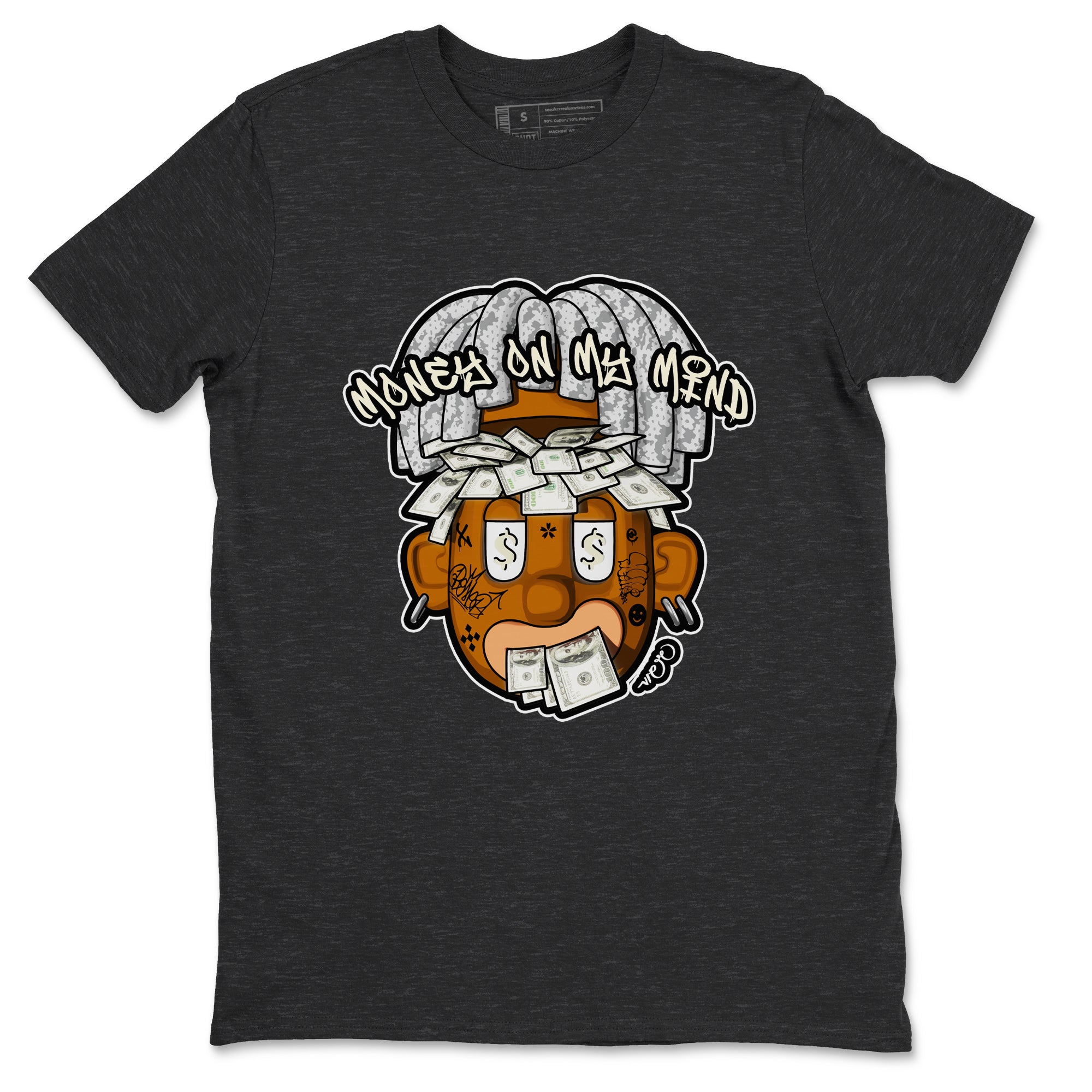 Money On My Mind Sneaker Tee - Yeezy 350 Static