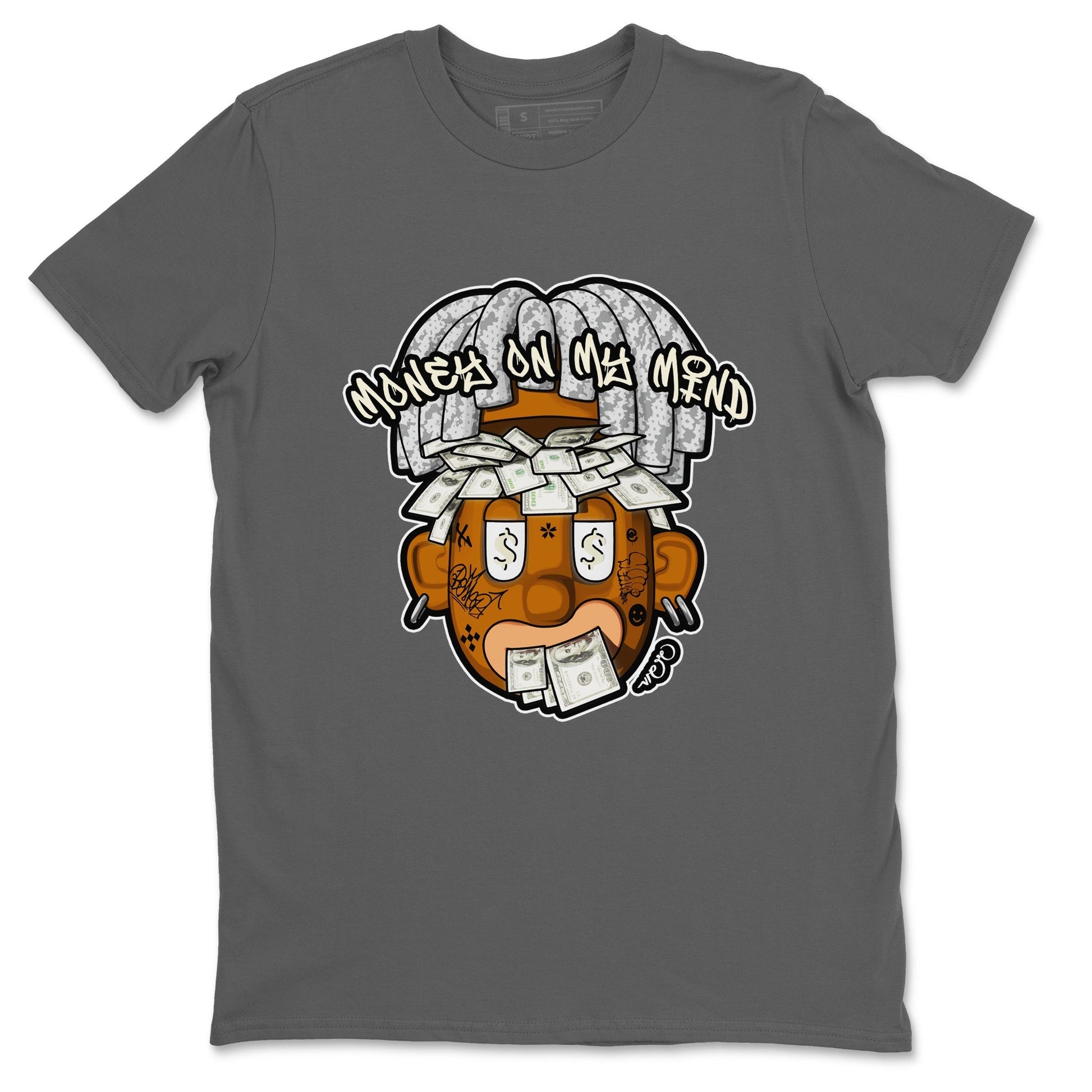 Money On My Mind Sneaker Tee - Yeezy 350 Static