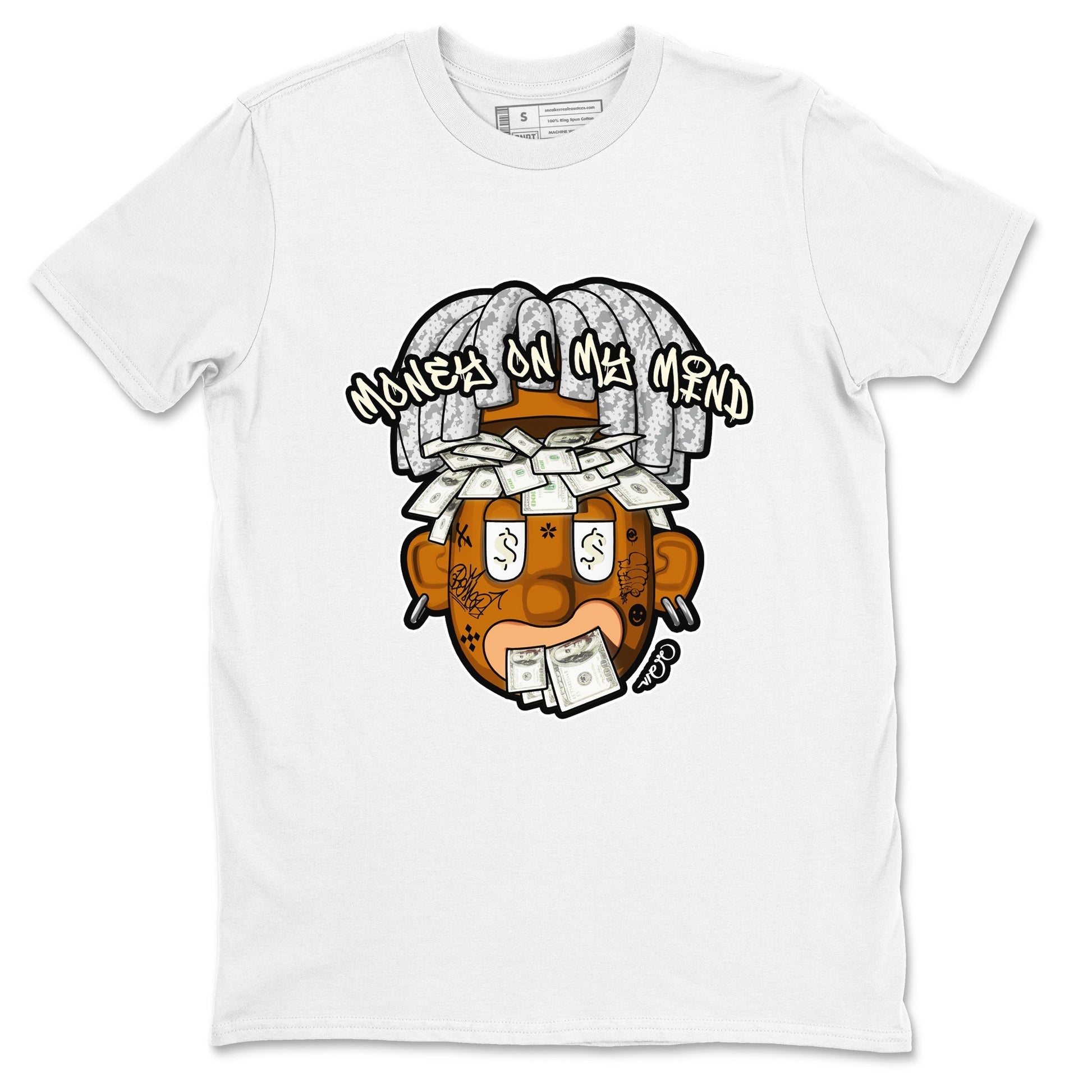 Money On My Mind Sneaker Tee - Yeezy 350 Static