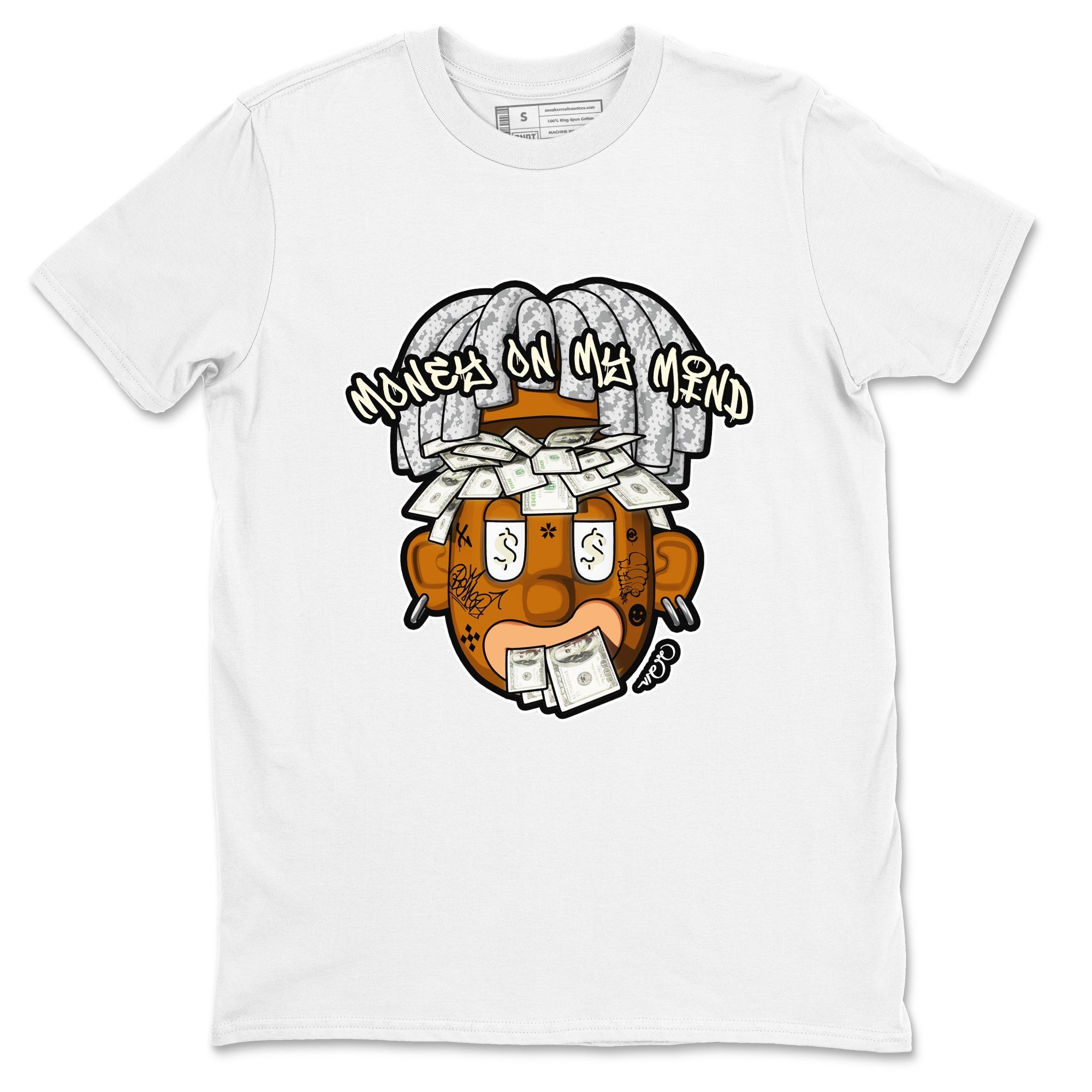 Money On My Mind Sneaker Tee - Yeezy 350 Static