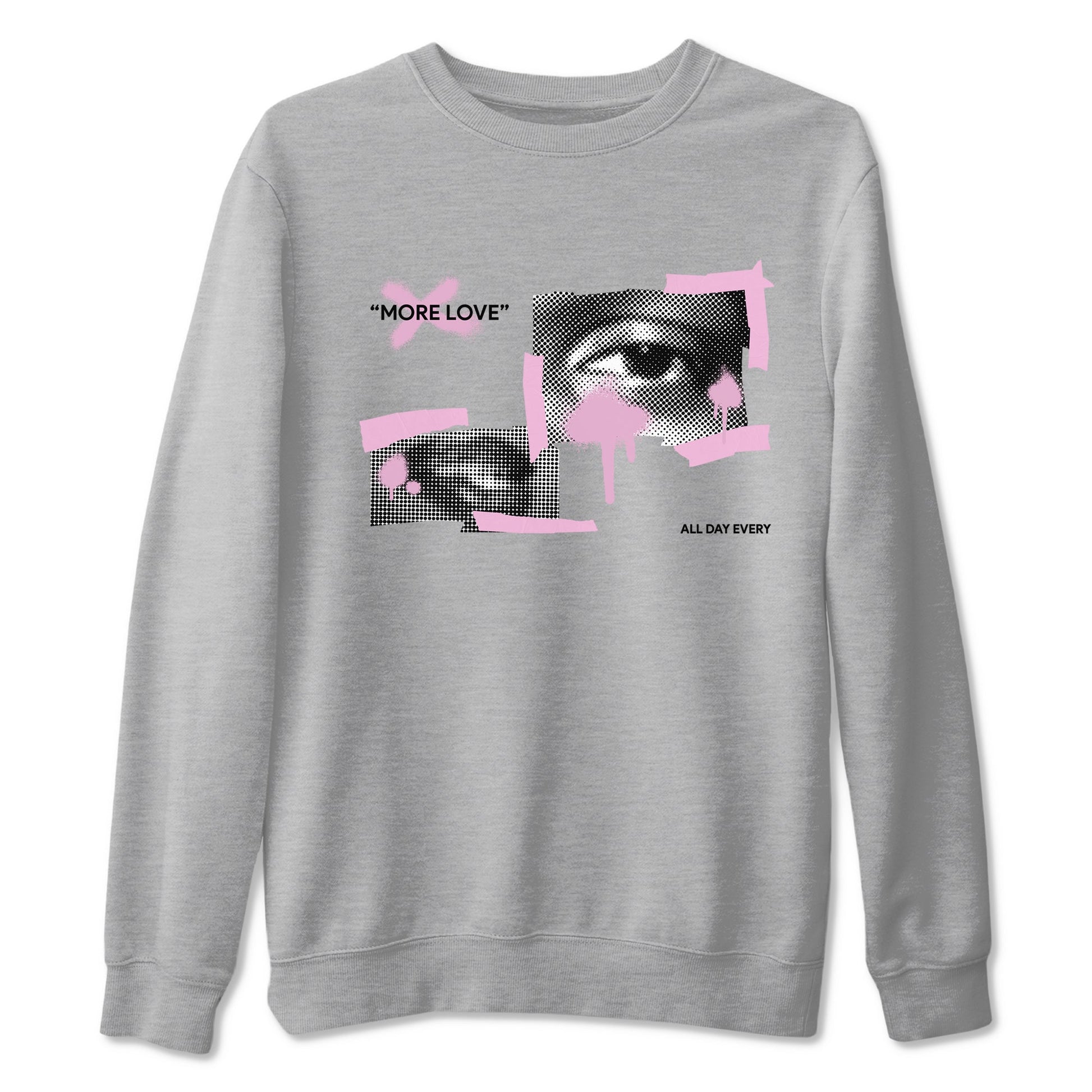 More Love Sneaker Tees - Air Jordan 4 Orchid