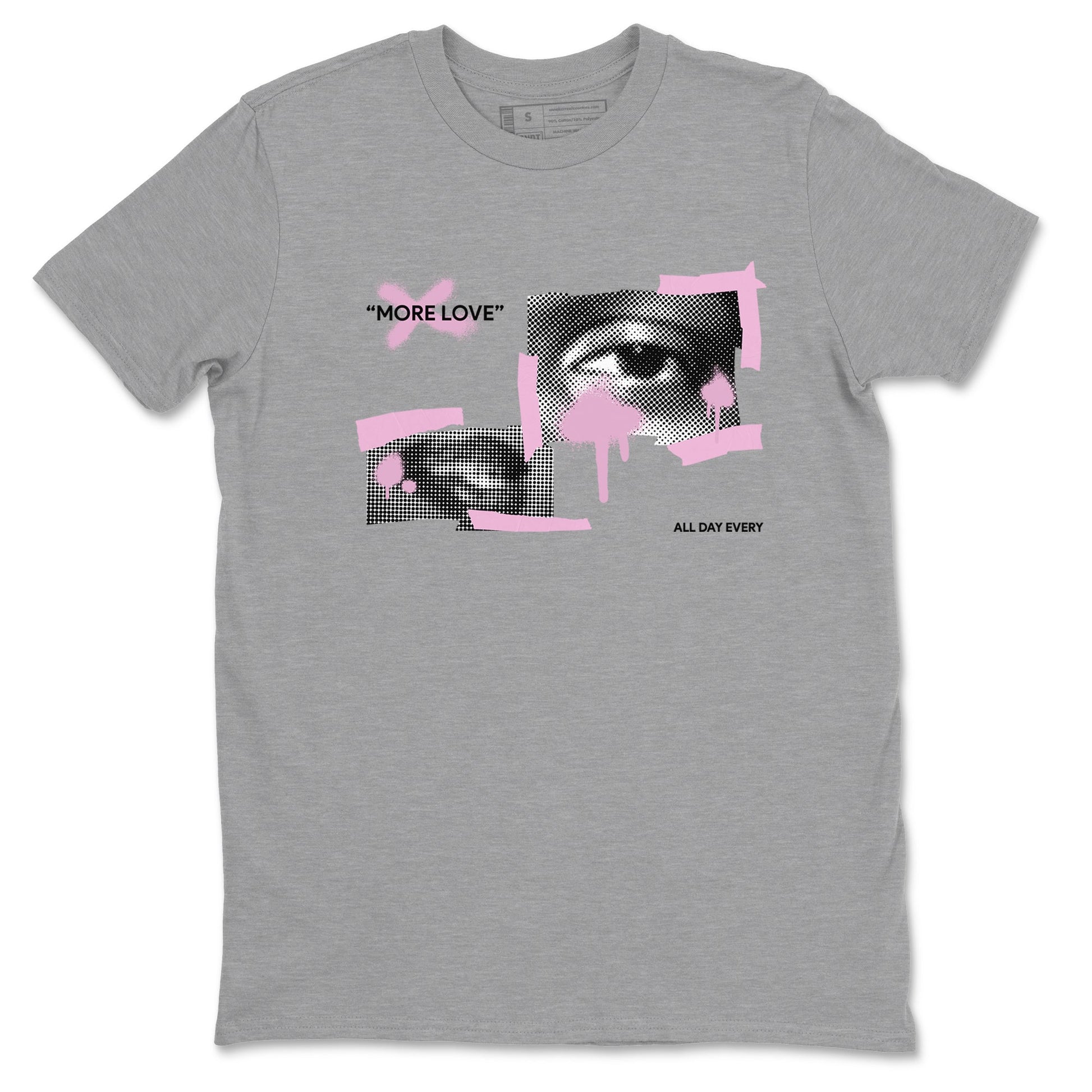 More Love Sneaker Tees - Air Jordan 4 Orchid