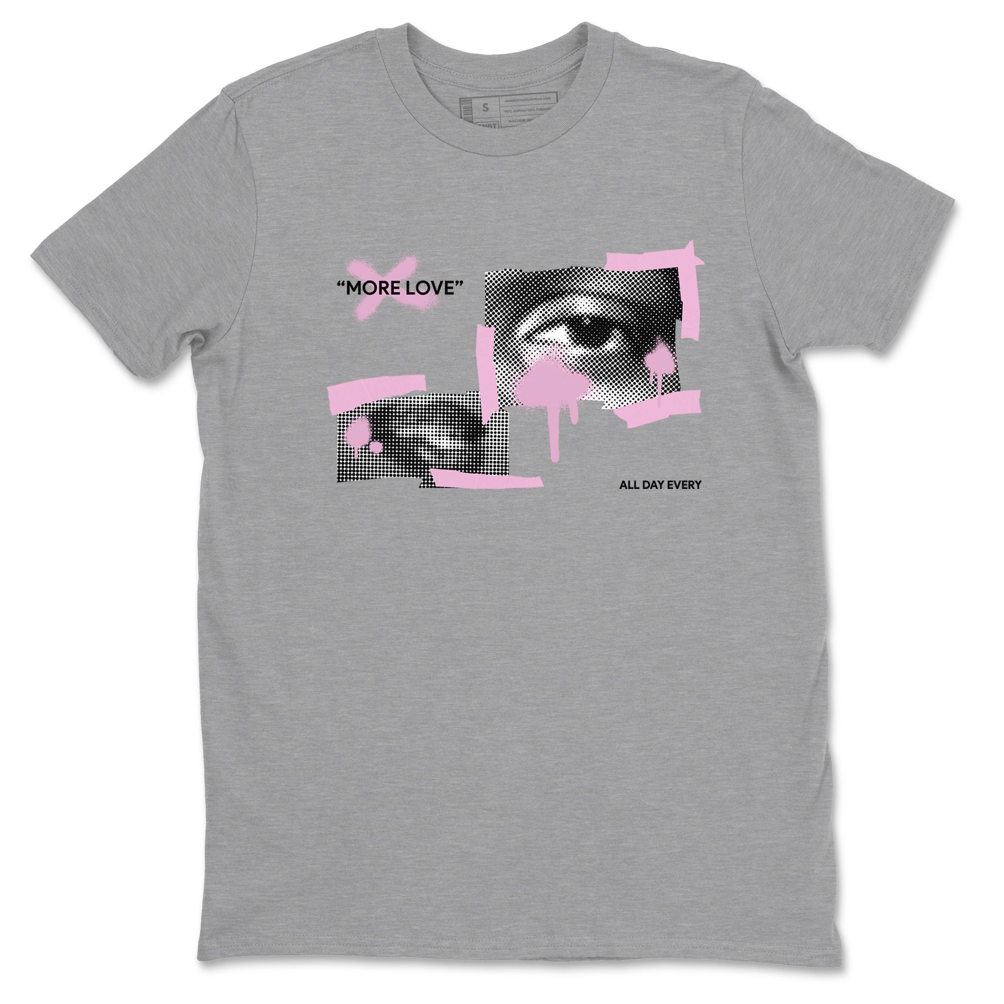 More Love Sneaker Tees - Air Jordan 4 Orchid