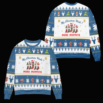 More Muppets My Christmas Wish Ugly Christmas Sweater ? Usalast