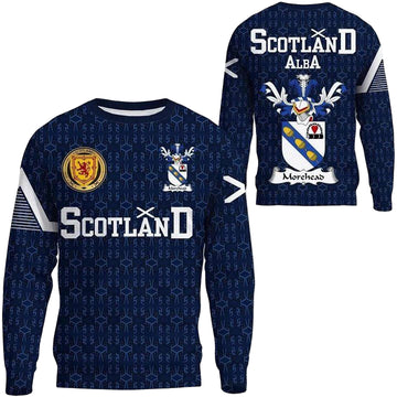 Morehead Family Crest Sweater Scottish Home ? 1991 Style A7 ? Usalast