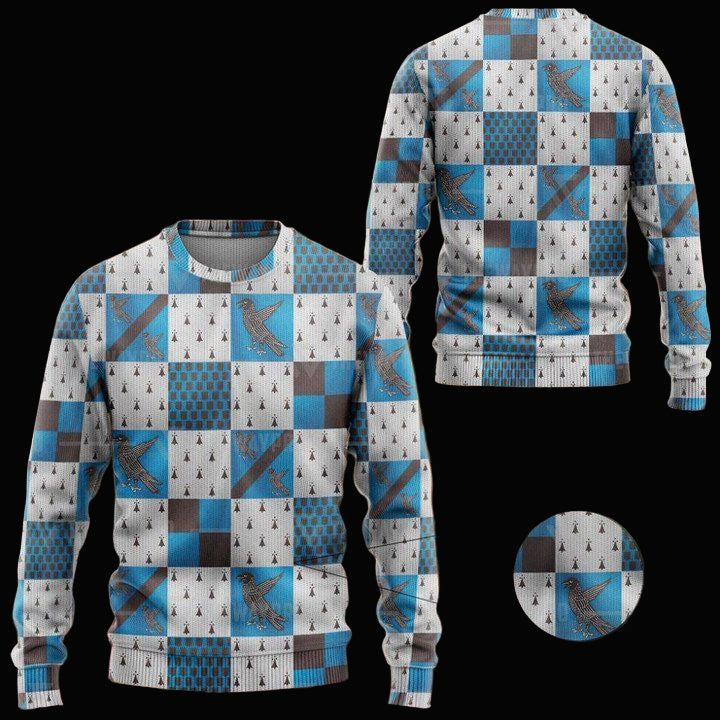 Movie Harry Potter Ravenclaw-House Pattern Christmas Sweater ? Usalast