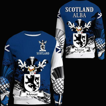 Mowat Scottish Family Crest Scotland Special Sweater A7 ? Usalast