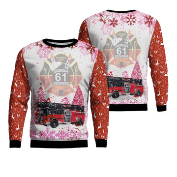 Mt Bethel Fire Company Christmas AOP Sweater ? Usalast