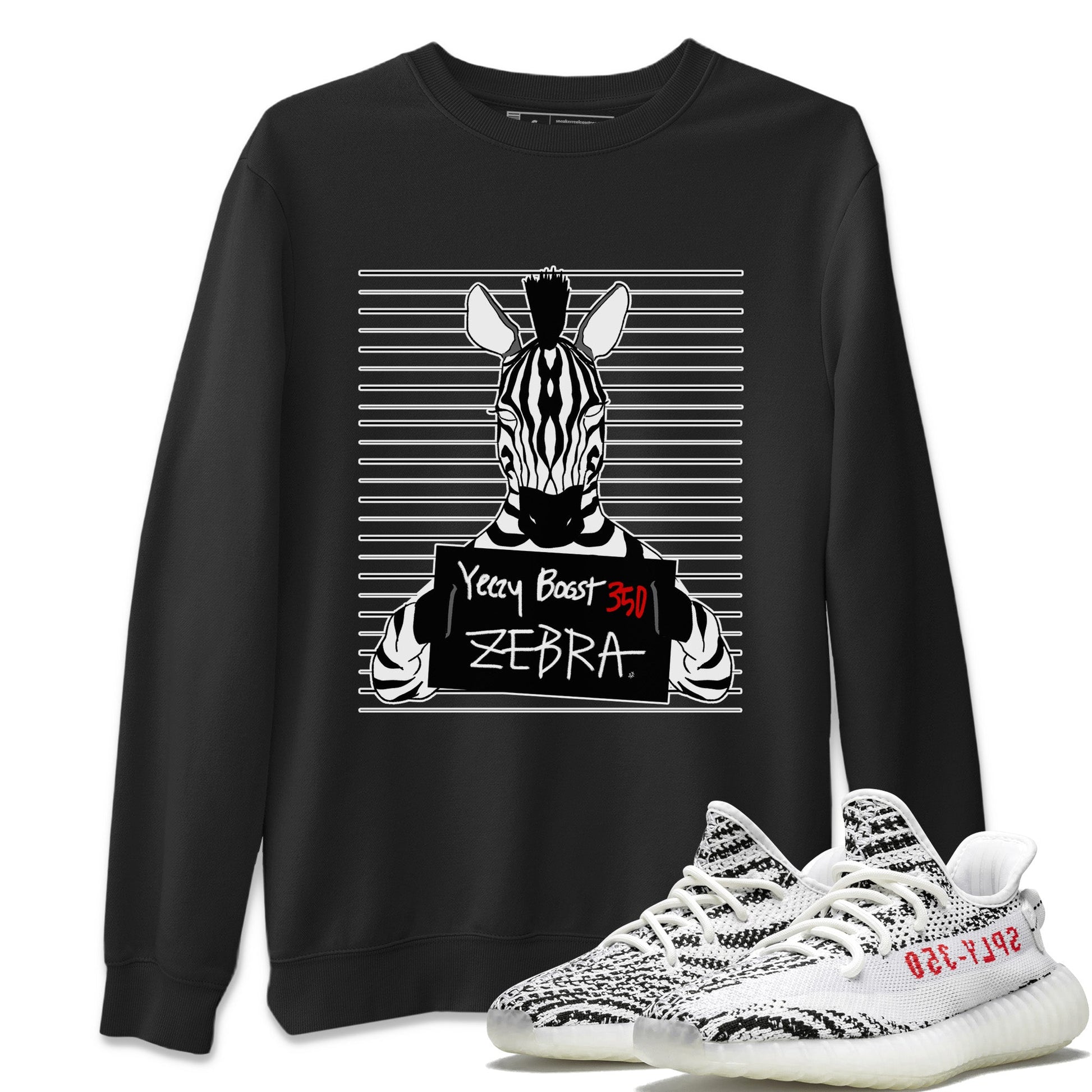 Mugshot Unisex Tops - Yeezy 350 Zebra