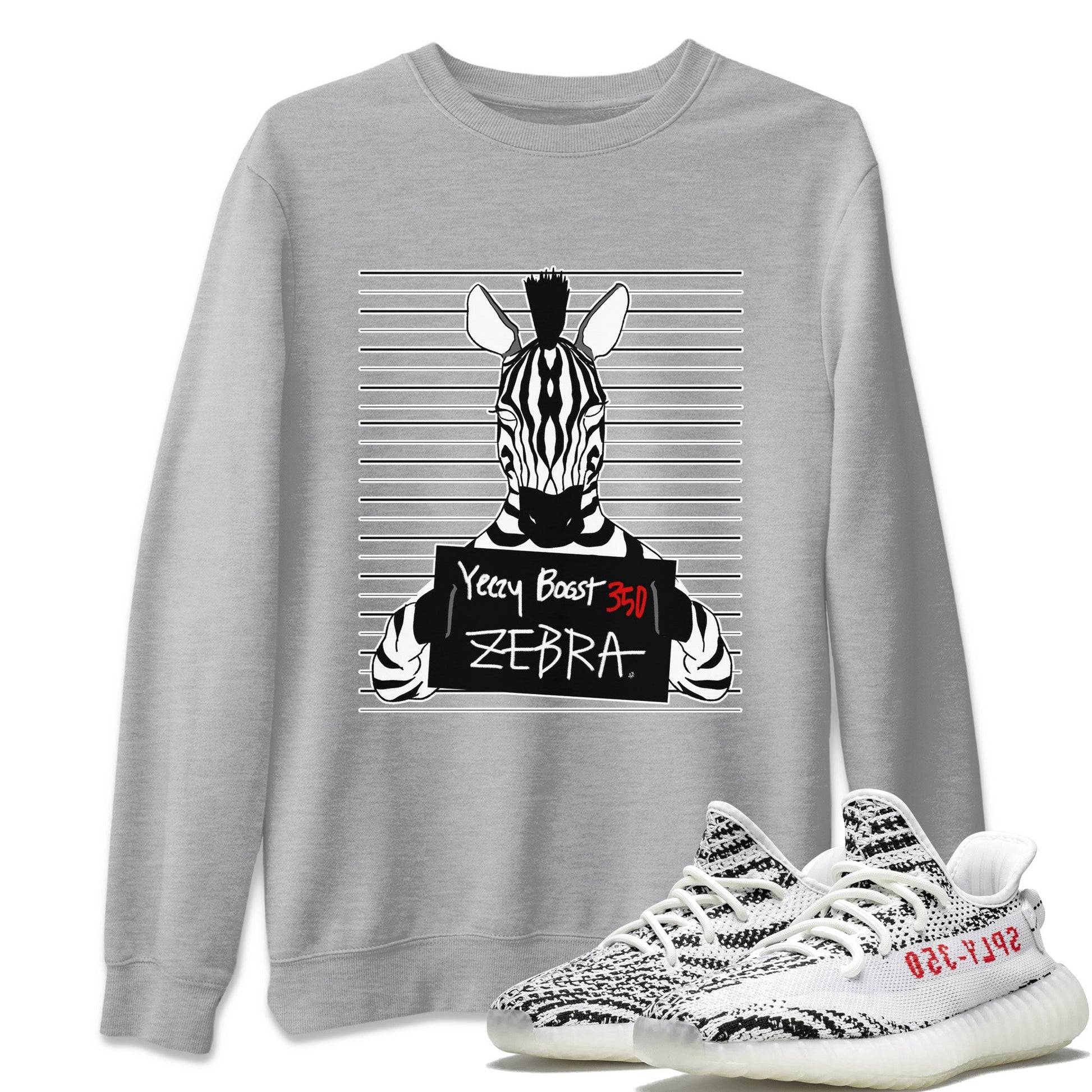 Mugshot Unisex Tops - Yeezy 350 Zebra