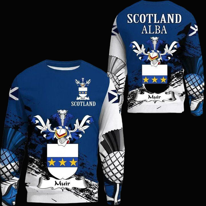Muirhead Scottish Family Crest Scotland Special Sweater A7 ? Usalast