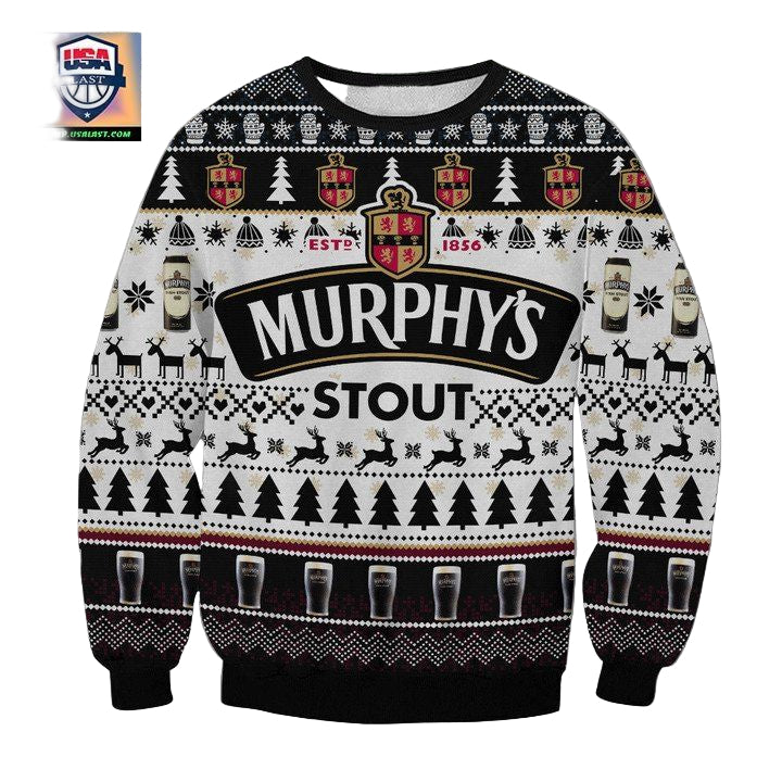 Murphy?s Irish Stout Beer Ugly Christmas Sweater 2022 ? Usalast