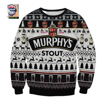 Murphy?s Irish Stout Beer Ugly Christmas Sweater 2022 ? Usalast