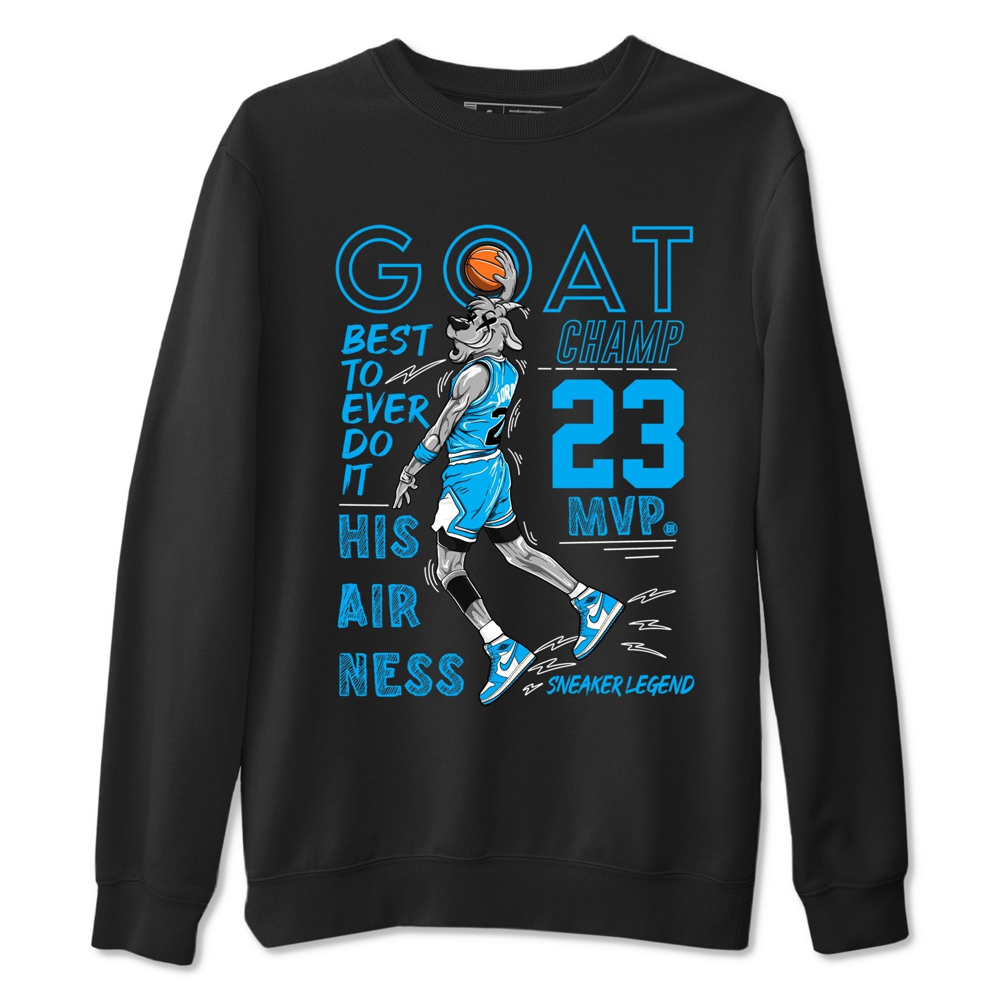 MVP Goat Sneaker Tees - Air Jordan 1 UNC Reimagined