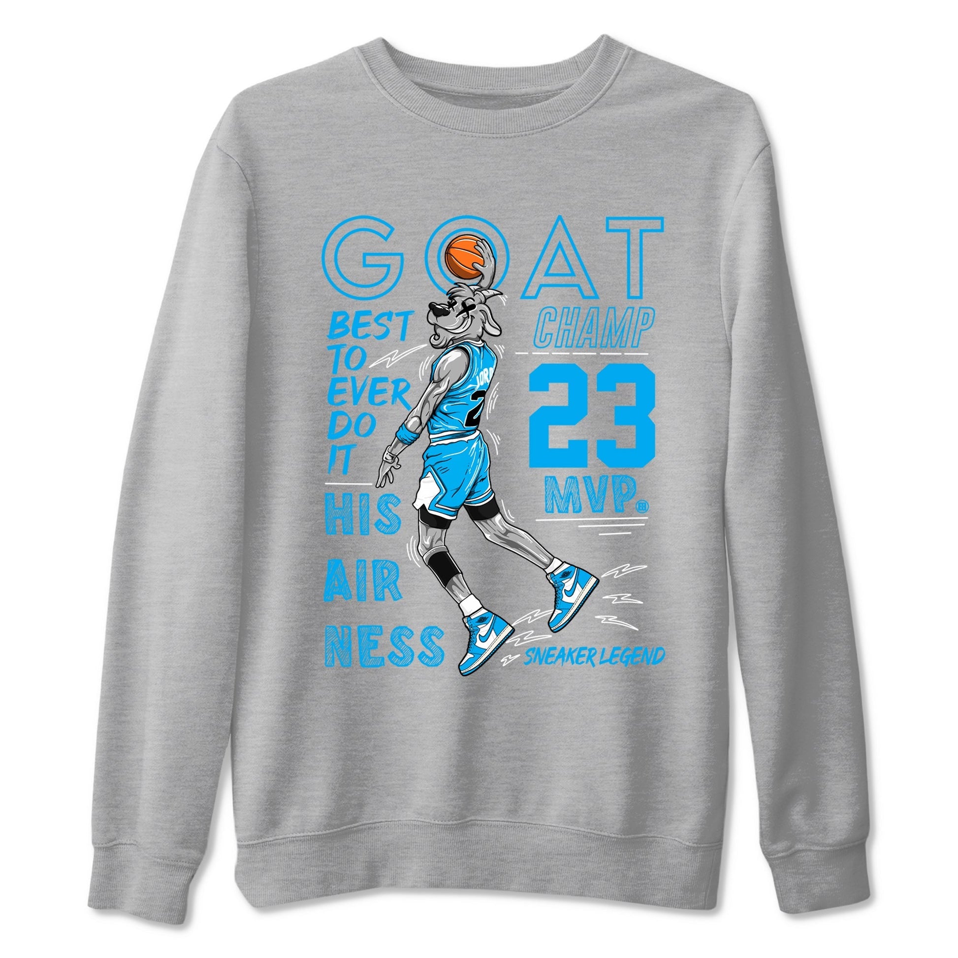 MVP Goat Sneaker Tees - Air Jordan 1 UNC Reimagined