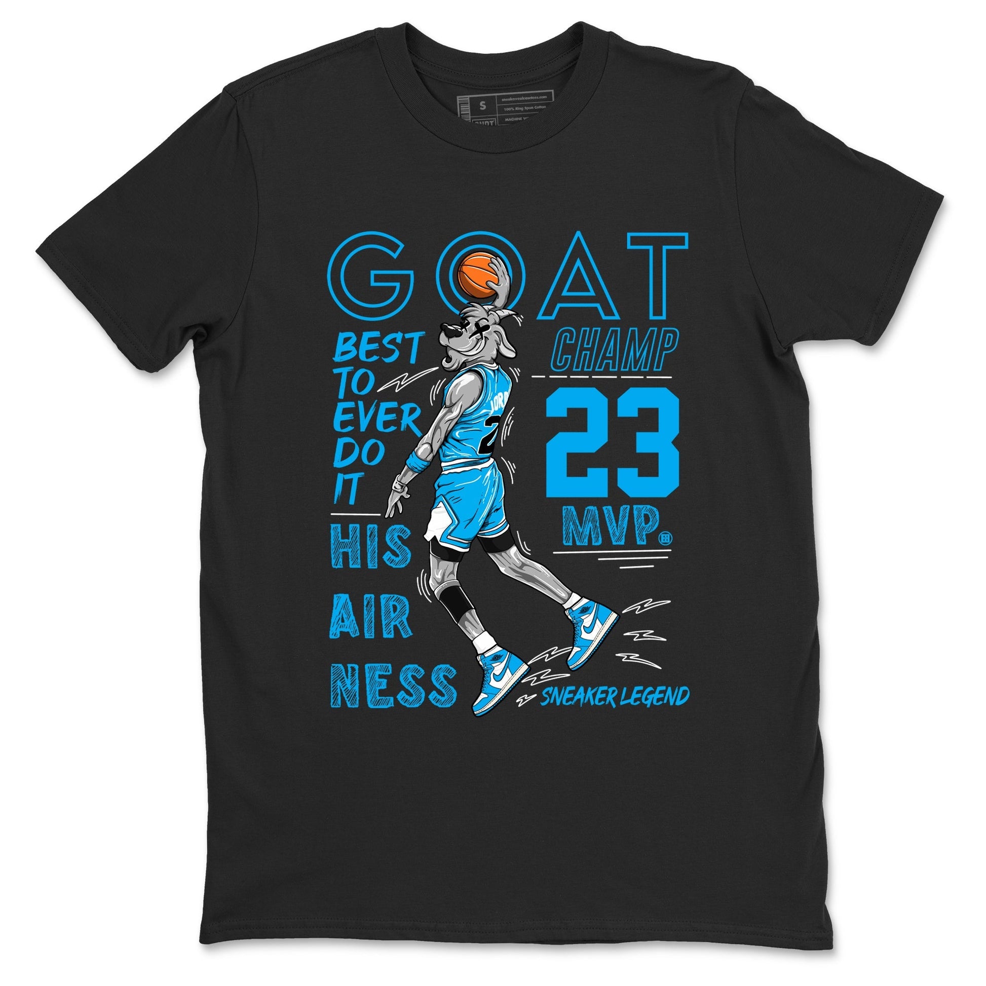 MVP Goat Sneaker Tees - Air Jordan 1 UNC Reimagined