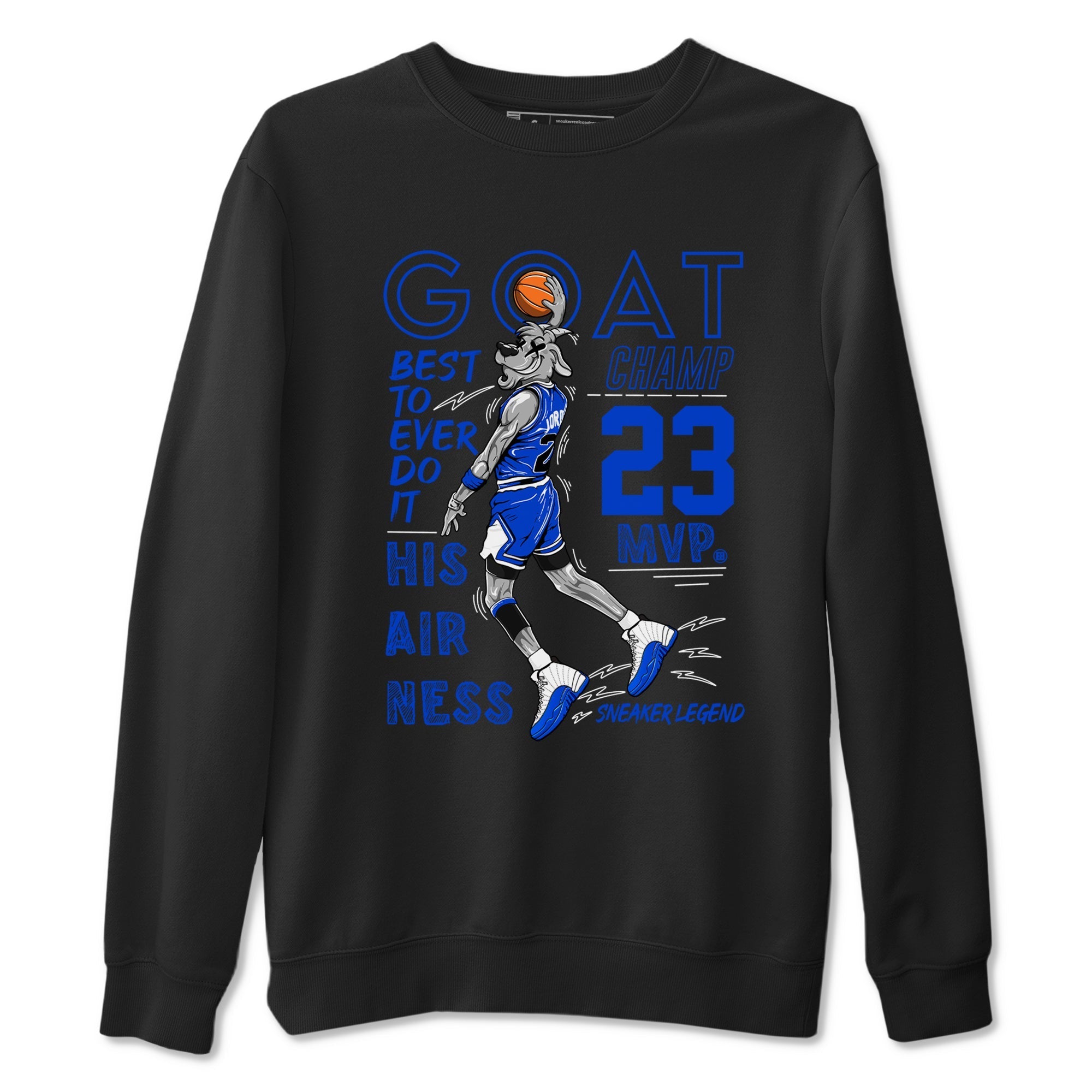 MVP Goat Sneaker Tees - Air Jordan 12 Blueberry