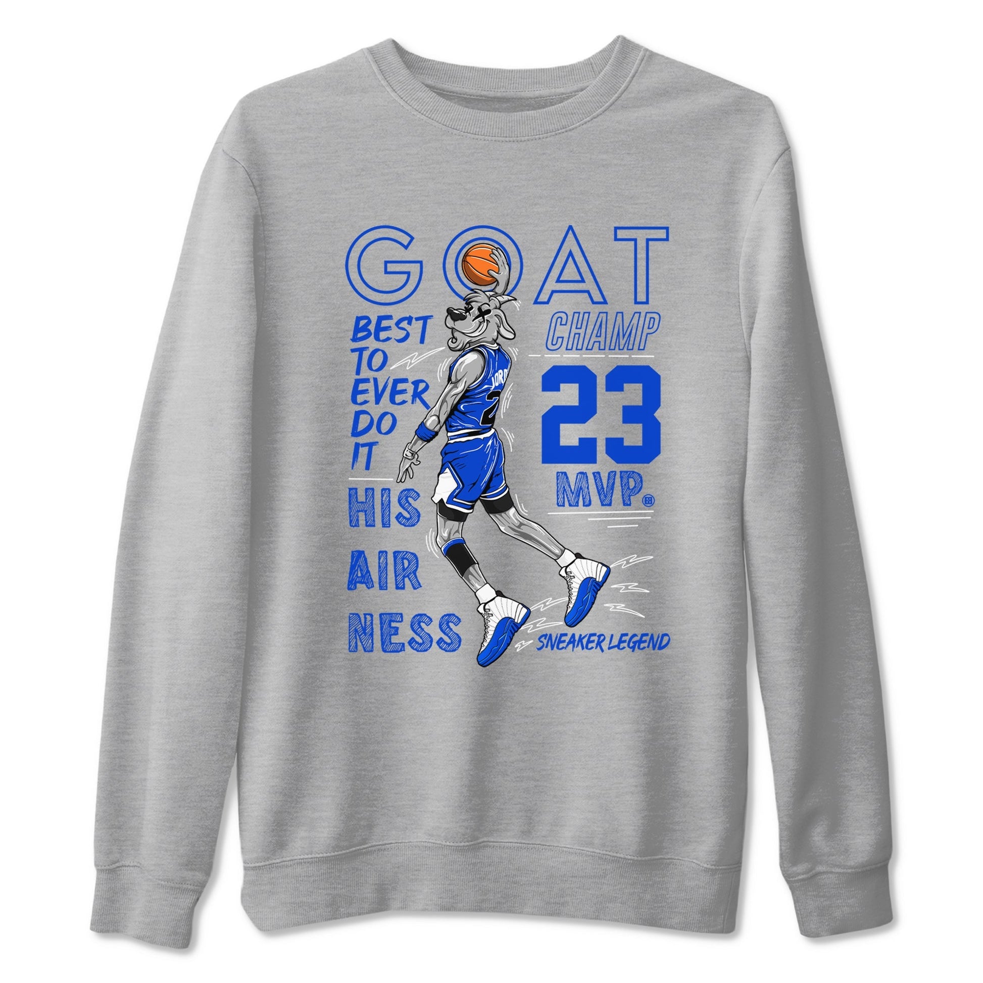 MVP Goat Sneaker Tees - Air Jordan 12 Blueberry
