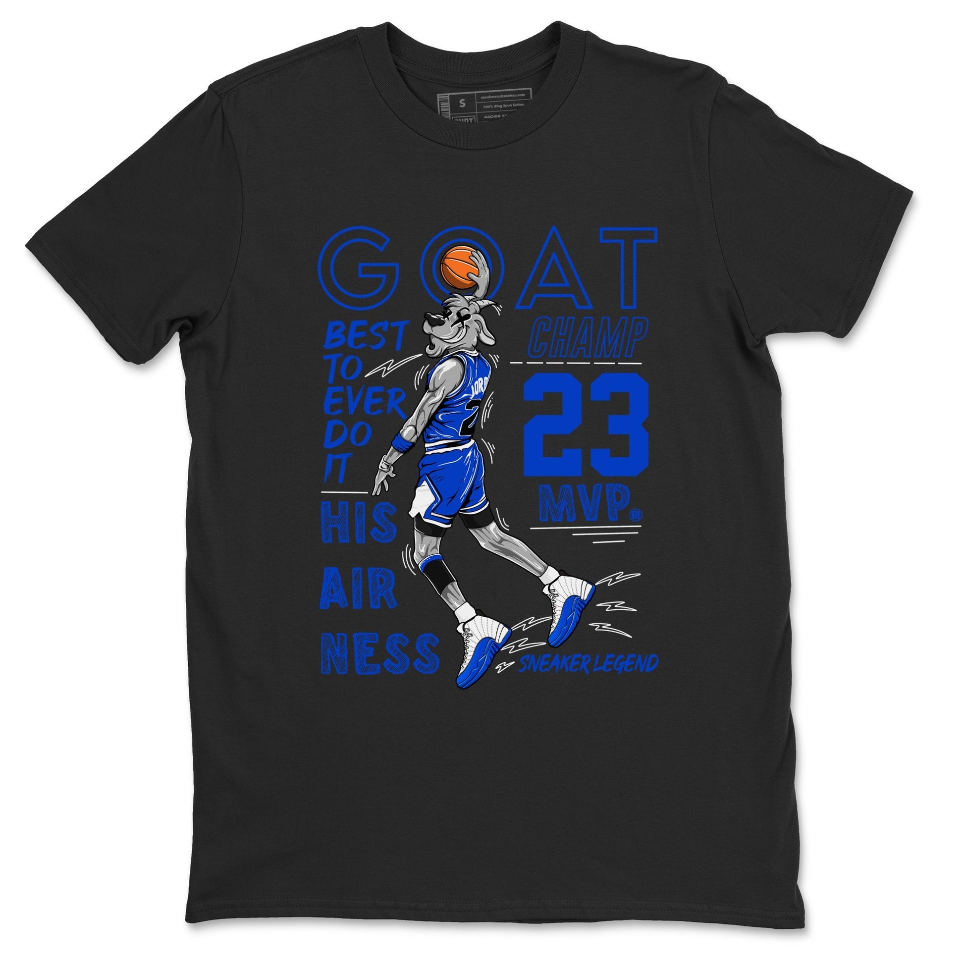 MVP Goat Sneaker Tees - Air Jordan 12 Blueberry