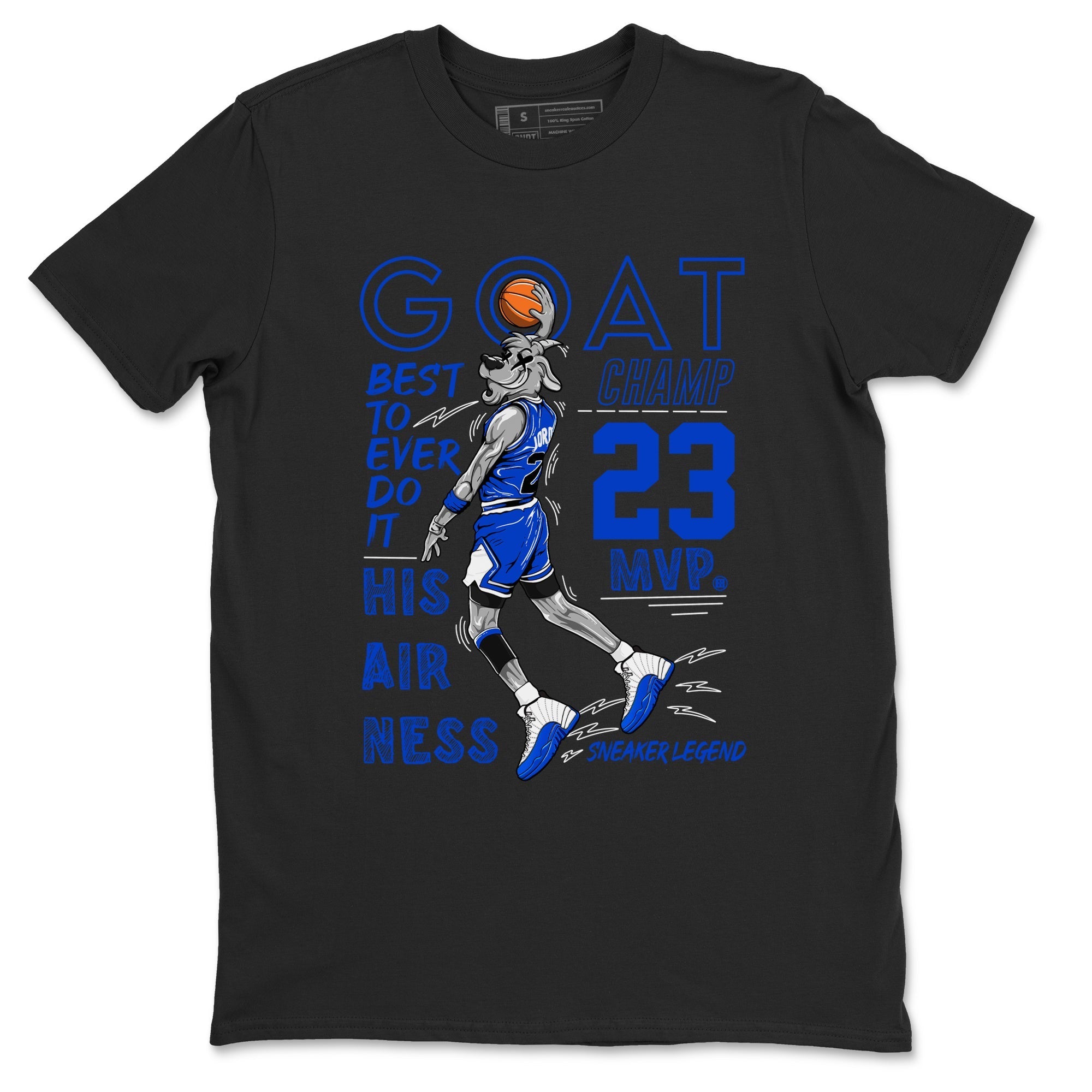 MVP Goat Sneaker Tees - Air Jordan 12 Blueberry