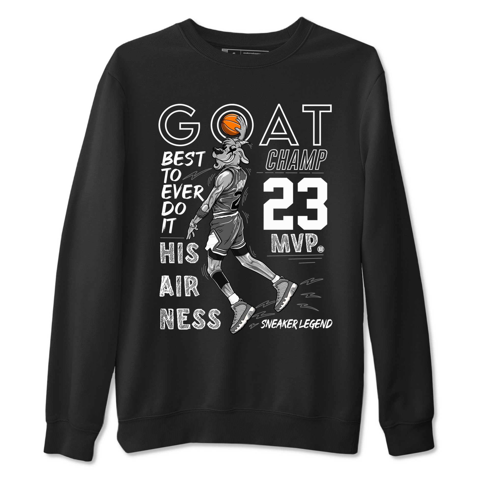 MVP Goat Sneaker Tees - Air Jordan 9 Cool Grey